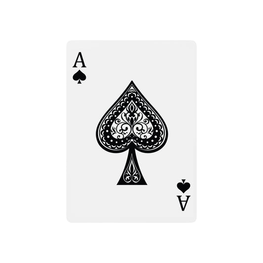 Educated Outlaw – Outlaw Ace Poker Playing Cards (Black & Gold Edition)