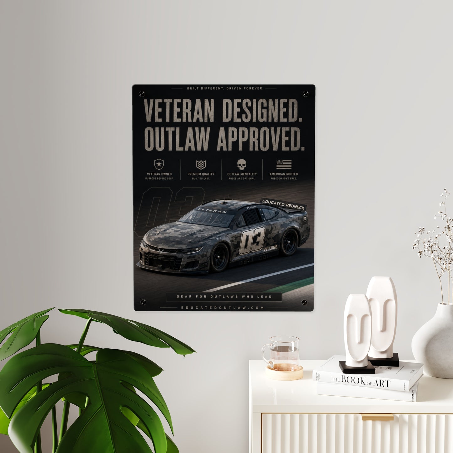 Educated Outlaw Vellune 03 Collector Wall Art