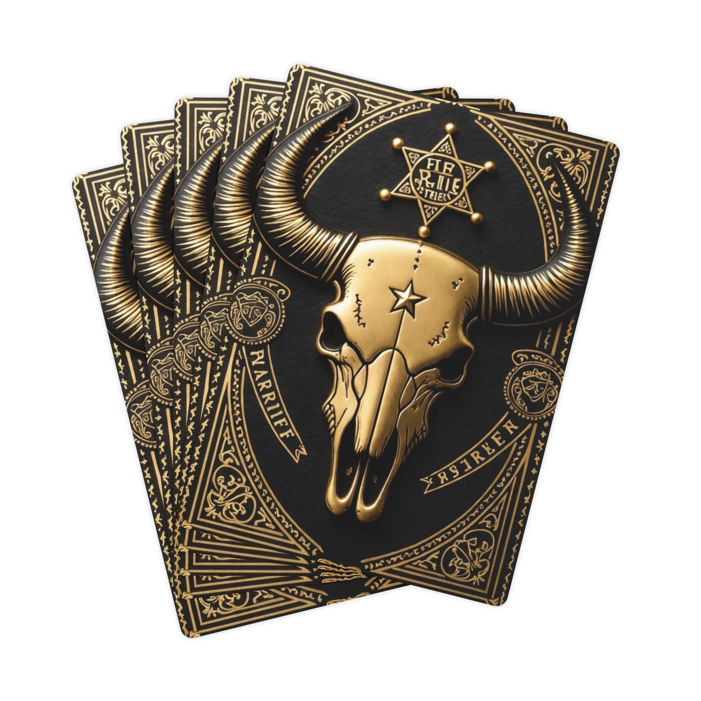 Educated Outlaw Premium Poker Deck (Black & Gold Edition)