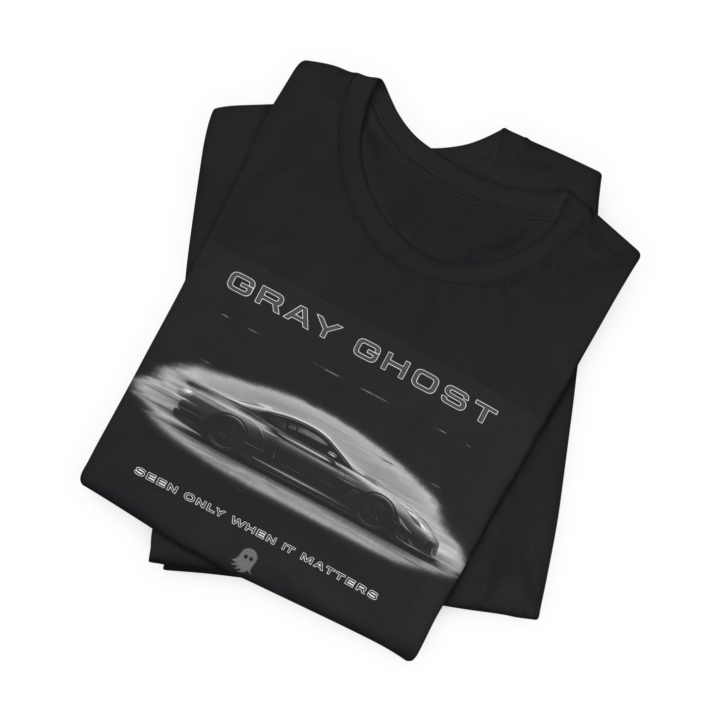 Gray Ghost Tee – Seen Only When It Matters | Educated Outlaw Edition