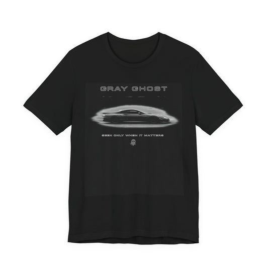 Gray Ghost Tee – Seen Only When It Matters | Educated Outlaw Edition