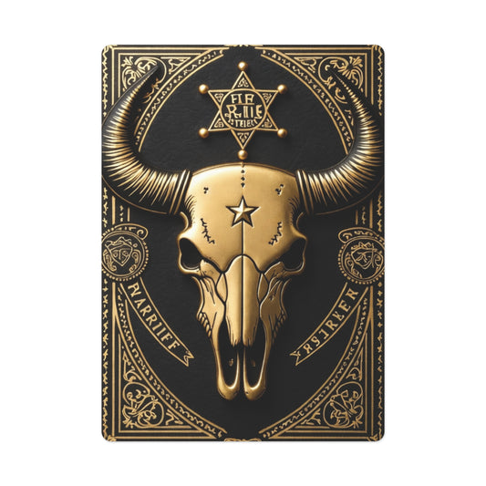 Educated Outlaw Premium Poker Deck (Black & Gold Edition)