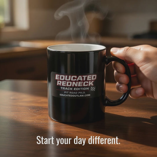 Educated Redneck – Track Edition Coffee Mug