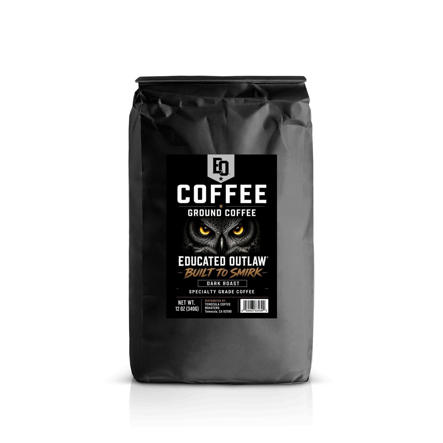 Built to Smirk™ French Roast | Educated Outlaw Coffee