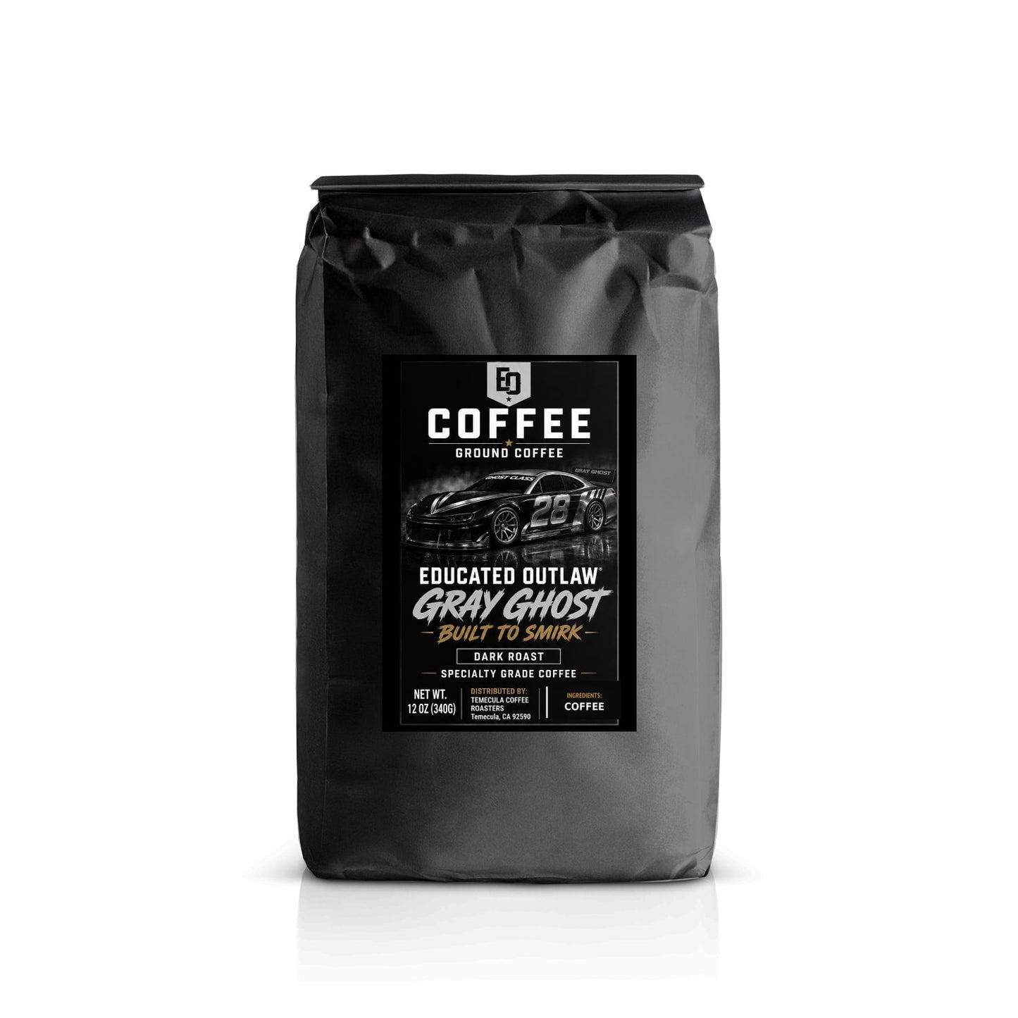 Built to Smirk™ Gray Ghost 6-Bean Blend | Educated Outlaw Coffee