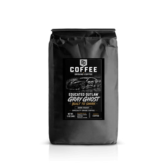 Built to Smirk™ Gray Ghost 6-Bean Blend | Educated Outlaw Coffee