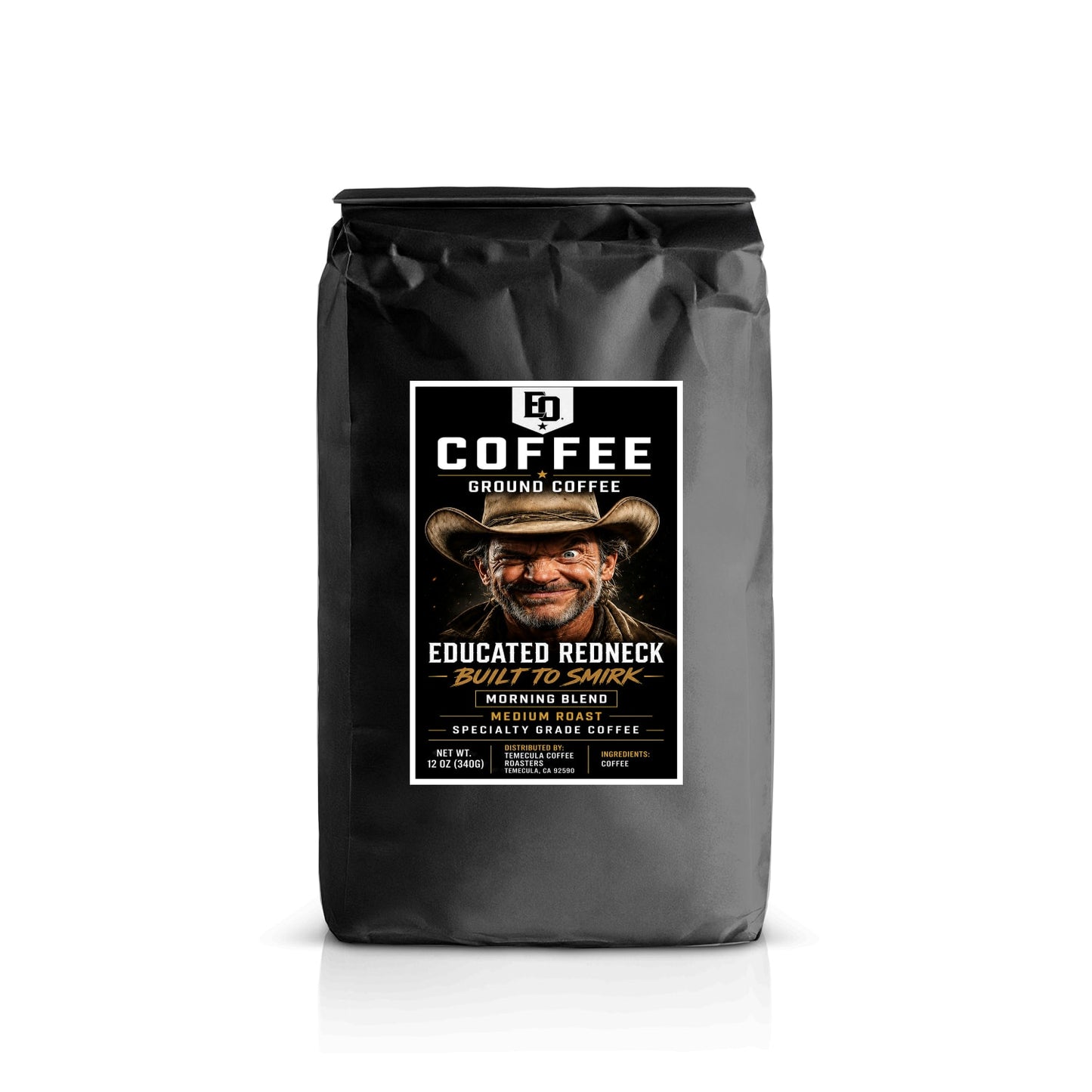 Built to Smirk™ Educated Redneck Breakfast Blend | Educated Outlaw Coffee
